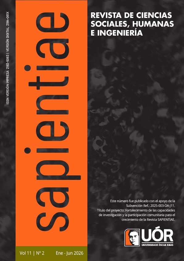 					Ver Vol. 11 Núm. 2 (2026): Enero-Junio 2026
				